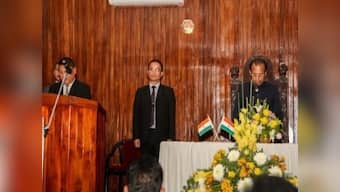 Former IAS officer C Lalsawta sworn-in as Mizoram's first Lokayukta chairman; CM Zoramthanga attends ceremony