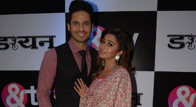 Mohit Malhotra (L); Tina Dutta (R). Image via Twitter