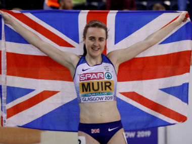 European Indoor Championships: Laura Muir defends 3,000 metres title; Katarina Johnson-Thompson wins pentathlon European Indoor Championships: Laura Muir defends 3,000 metres title; Katarina Johnson-Thompson wins pentathlon