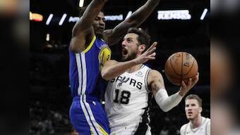 NBA: Spurs beat Warriors to register ninth straight victory; Nuggets clinch playoff spot with win over Celtics