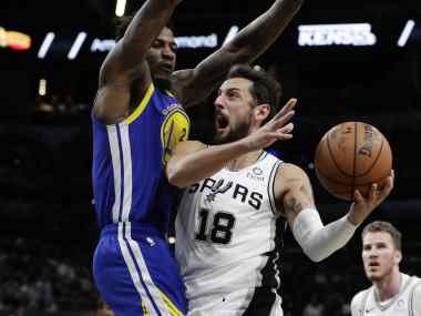 NBA: Spurs beat Warriors to register ninth straight victory; Nuggets clinch playoff spot with win over Celtics NBA: Spurs beat Warriors to register ninth straight victory; Nuggets clinch playoff spot with win over Celtics