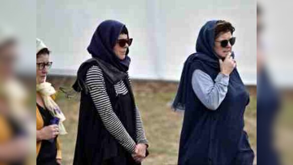 New Zealand mosque shooting: Kiwi women across faiths don headscarves to show solidarity with victims