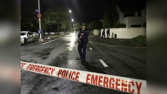 Note referencing New Zealand terrorist attack found at possible arson fire at California mosque