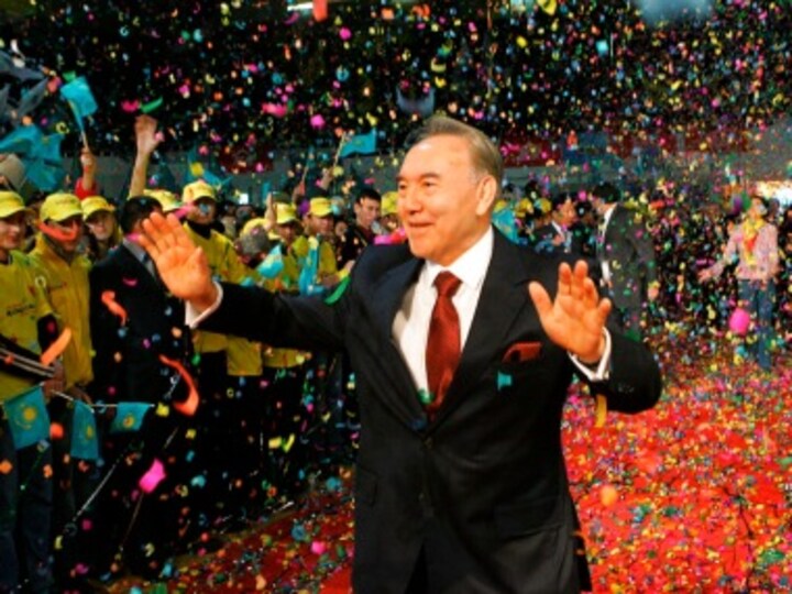 Kazakhstan president Nursultan Nazarbayev unexpectedly resigns after three decades in power, names no successor