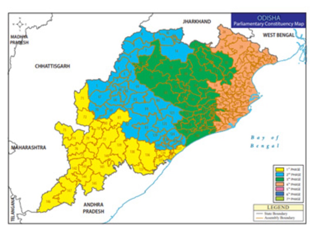 Old 13 Districts Of Odisha Map Lok Sabha Election 2019, Odisha Profile: Bjd Prepares To Battle  Dual-Pronged Congress, Bjp Attack; Puri, Cuttack Key Seats-Politics News ,  Firstpost