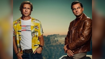 Once Upon a Time In Hollywood poster turns into a meme-fest; Twitter wonders if DiCaprio-Pitt were 'Photoshopped'