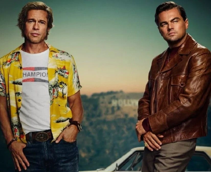   Poster Once upon a time in Hollywood: Leo DiCaprio, Brad Pitt transports us in 1969 to the ninth film of Tarantinos 