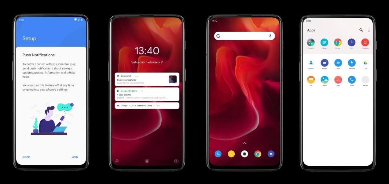 Léandro Tijink’s version of the upcoming version of OxygenOS.