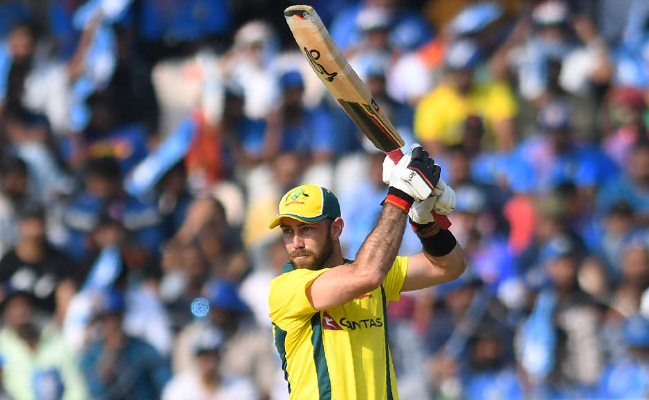 Glenn Maxwell carried his good form from the T20I series to ODIs. However, he could only make 40 runs for his side in the first ODI. He was looking set for a big innings before Mohammed Shami cut short his innings, disturbing his timber. Australia managed 237 runs in their 50 allotted overs. AFP Glenn Maxwell carried his good form from the T20I series to ODIs. However, he could only make 40 runs for his side in the first ODI. He was looking set for a big innings before Mohammed Shami cut short his innings, disturbing his timber. Australia managed 237 runs in their 50 allotted overs. AFP