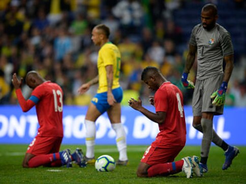 International friendlies: Brazil denied victory by determined Panama as injured talisman Neymar watches from stands International friendlies: Brazil denied victory by determined Panama as injured talisman Neymar watches from stands
