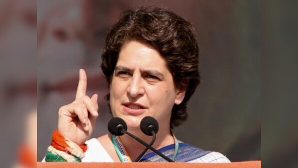 In political debut speech, Priyanka Gandhi targets Narendra Modi government over lack of jobs, unfulfilled promises