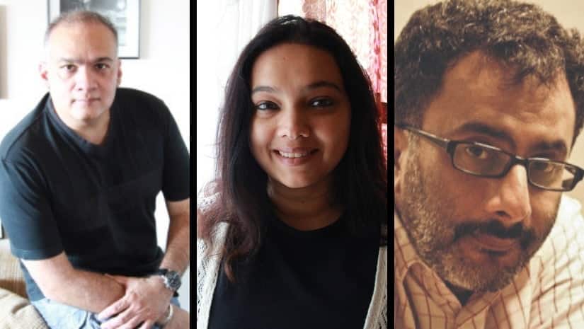 L-R: Rahul DaCunha, Purva Naresh, Ramu Ramanathan. File Photos
