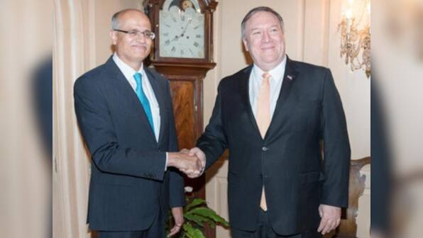 India's Foreign Secretary Vijay Gokhale meets Mike Pompeo as India ramps up diplomatic efforts amidst Indo-Pak tensions