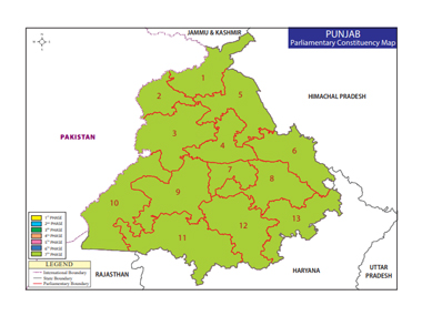 Lok Sabha Election 2019, Punjab profile: BJP-SAD likely to face tough challenge from Congress; Amritsar, Jalandhar, Patiala key seats Lok Sabha Election 2019, Punjab profile: BJP-SAD likely to face tough challenge from Congress; Amritsar, Jalandhar, Patiala key seats