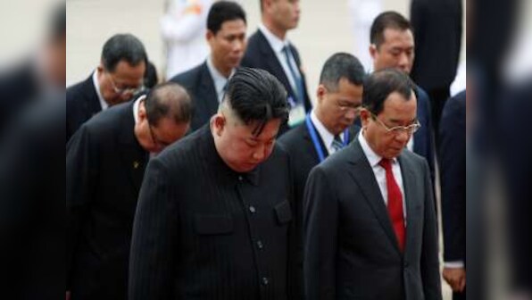 Kim Jong-un pays tribute to Ho Chi Minh in Vietnam before departing for North Korea via China