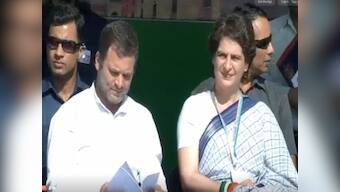 Congress Lok Sabha Elections 2019 Campaign Updates: Priyanka makes first political speech, Rahul attacks Modi over Rafale