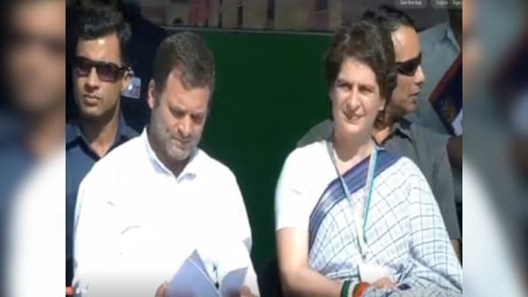 Congress Lok Sabha Elections 2019 Campaign Updates: Priyanka makes first political speech, Rahul attacks Modi over Rafale