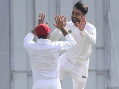 Afghanistan vs Ireland: Rashid Khan's fifer on Day 3 puts hosts in sight of maiden Test victory Afghanistan vs Ireland: Rashid Khan's fifer on Day 3 puts hosts in sight of maiden Test victory