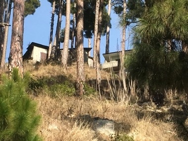 A building, which according to residents is a madrasa is seen near to the site where Indian military aircrafts released payload in Jaba village, Balakot, Pakistan February 28, 2019