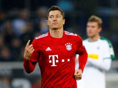 Bayern Munich striker Robert Lewandowski on Manchester United and Paris Saint-Germains radar, claims report