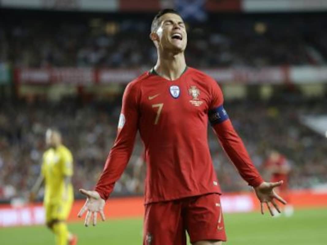 Euro Qualifiers Cristiano Ronaldo Fires Blank On International Return As Stubborn Ukraine Hold Portugal Sports News Firstpost