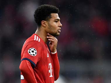 Bundesliga: Bayern Munich's Serge Gnabry faces extended period on sidelines as injuries plague defending champions Bundesliga: Bayern Munich's Serge Gnabry faces extended period on sidelines as injuries plague defending champions