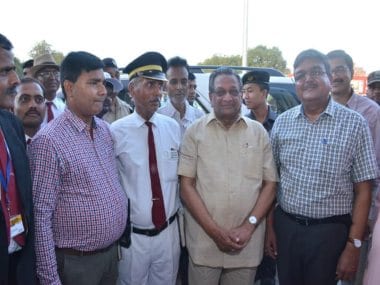 A file image of Shyama Charan Gupta, who joined SP on Saturday. Twitter/@drmncrald