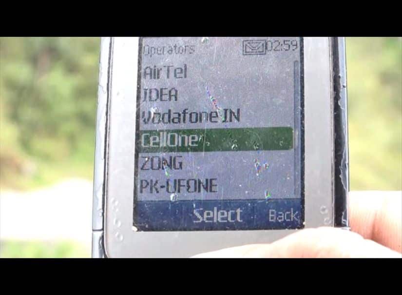 Signals from Pakistan based telecom companies-crop