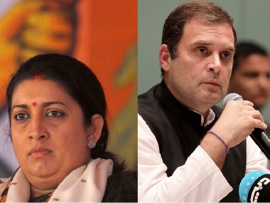 In Amethi, Rahul Gandhi trails Smriti Irani; a loss will make him only second from his family to lose Lok Sabha election In Amethi, Rahul Gandhi trails Smriti Irani; a loss will make him only second from his family to lose Lok Sabha election