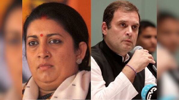 Congress files breach of privilege notice against Smriti Irani for statement on Rahul Gandhi's 'rape in India' remark, says Union minister misled House