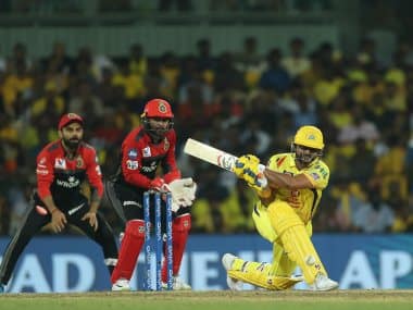 Suresh Raina in action against RCB. Sportzpics