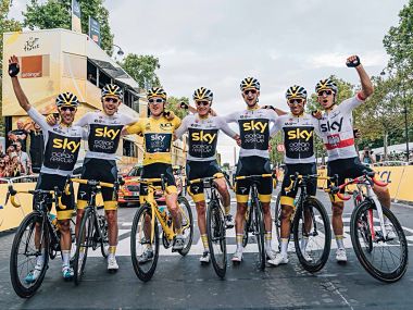 Team Sky to be renamed Team Ineos in May after takeover by Britain's richest man Jim Ratcliffe is confirmed Team Sky to be renamed Team Ineos in May after takeover by Britain's richest man Jim Ratcliffe is confirmed