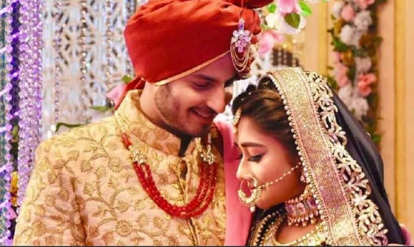 Mohit Malhotra and Tina Dutta in a still from the TV serial. Source: Twitter