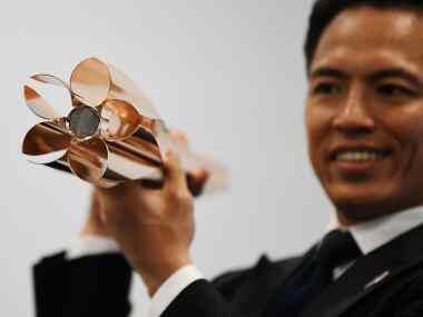 Tokyo Olympics 2020 organisers unveil cherry-blossom shaped torch as city prepares for famed flower season to begin