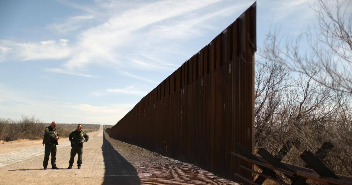 Donald Trump calls newly-constructed section of US-Mexico border wall ...