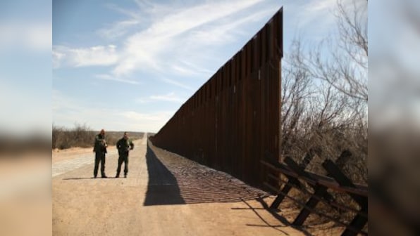 Donald Trump calls newly-constructed section of US-Mexico border wall 'world-class security system', dubs structure 'virtually impenetrable'