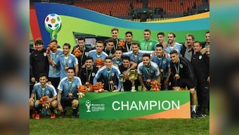 Cristhian Stuani scores third goal in two games as Uruguay thrash Thailand 4-0 to win China Cup