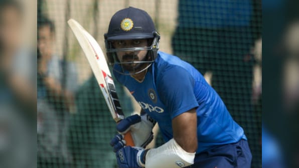ICC Cricket World Cup 2019: Vijay Shankar hit on right arm during net session, update on injury awaited