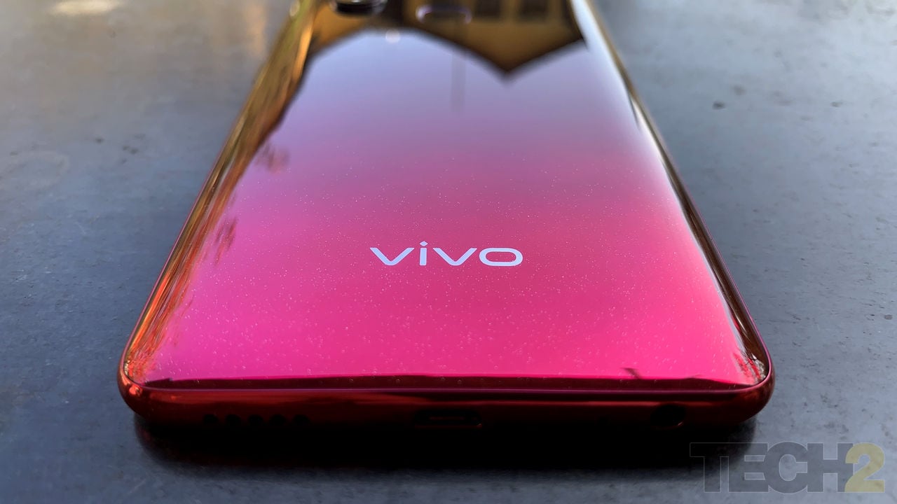 The Vivo V15. Image: tech2/Sheldon Pinto