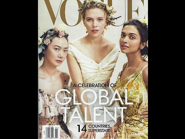 Deepika Padukone features on Vogue cover with Scarlett Johannson and Bae Donna Deepika Padukone features on Vogue cover with Scarlett Johannson and Bae Donna