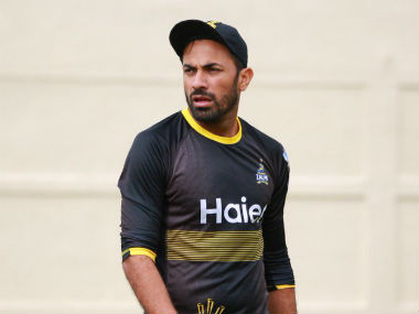 PSL 2019: Peshawar Zalmi pacer Wahab Riaz asked to tone down throat-slitting celebrations PSL 2019: Peshawar Zalmi pacer Wahab Riaz asked to tone down throat-slitting celebrations