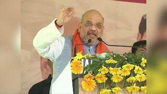 Amit Shah in Jharkhand: BJP chief reiterates BJP's ‘decisiveness' against terror, says Manmohan Singh kept ‘silent’ after cross-border violence