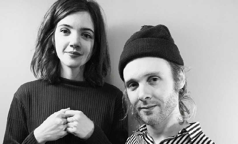 Anna Jeter and Kevin Christopher of Ancient Pools. Image from Twitter @warszawarecords