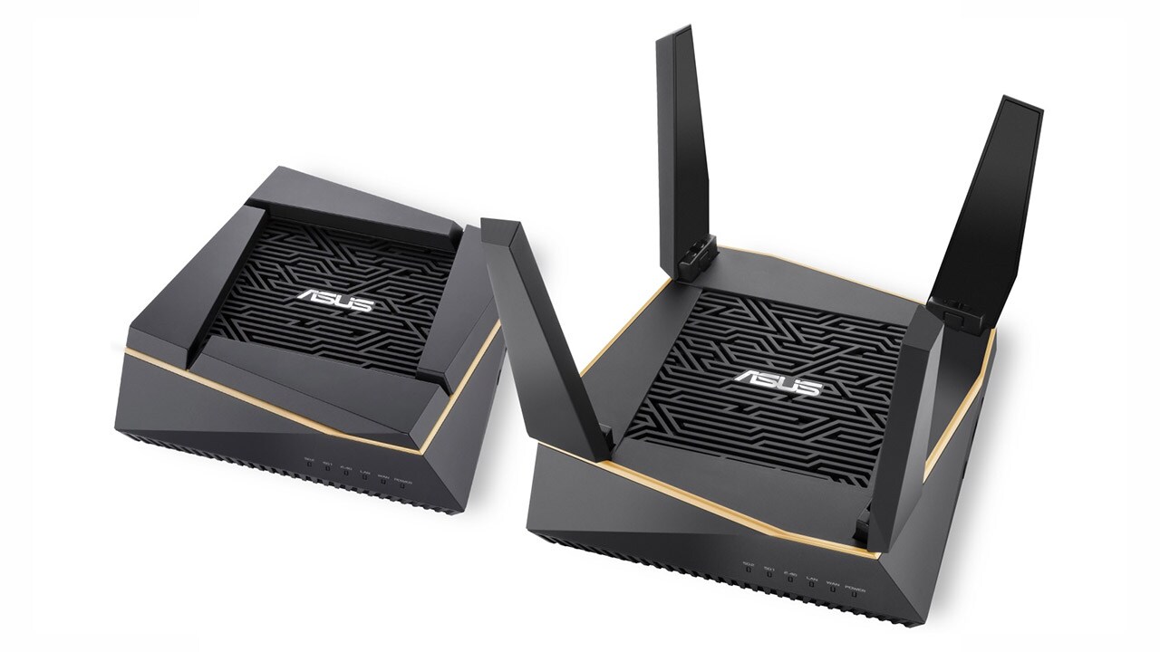 ASUS AiMESH AX6100 Wi-Fi System has a coverage of up to 5,500 sq. ft.