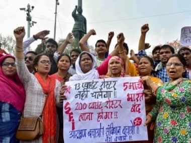 Bharat bandh called by tribal groups affects train services in Bihar, UP; three policemen injured in stone-pelting in Kanpur