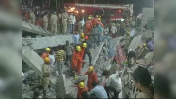 Toll rises to three in Dharwad building collapse: Police say most of the trapped are migrant labours from north India