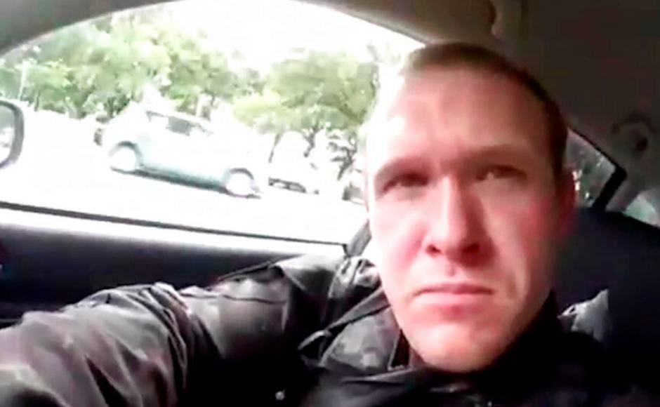 Using what may have been a helmet camera, the gunman livestreamed to the world in graphic detail his assault on worshippers at Christchurch's Al Noor Mosque, where at least 41 people were killed. An attack on a second mosque in the city not long after killed several more. AP Using what may have been a helmet camera, the gunman livestreamed to the world in graphic detail his assault on worshippers at Christchurch's Al Noor Mosque, where at least 41 people were killed. An attack on a second mosque in the city not long after killed several more. AP