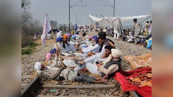 8 trains cancelled, 24 diverted as farmers block Amritsar-Delhi line; loan waiver, payment of sugarcane crop among key demands