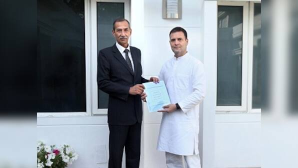 Architect of 2016 surgical strikes Lt Gen DS Hooda submits national security vision document to Rahul Gandhi