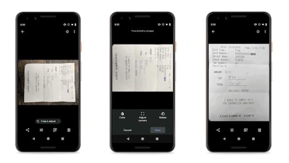 Google Photos for Android adding 'Crop & adjust' feature to refine document photos